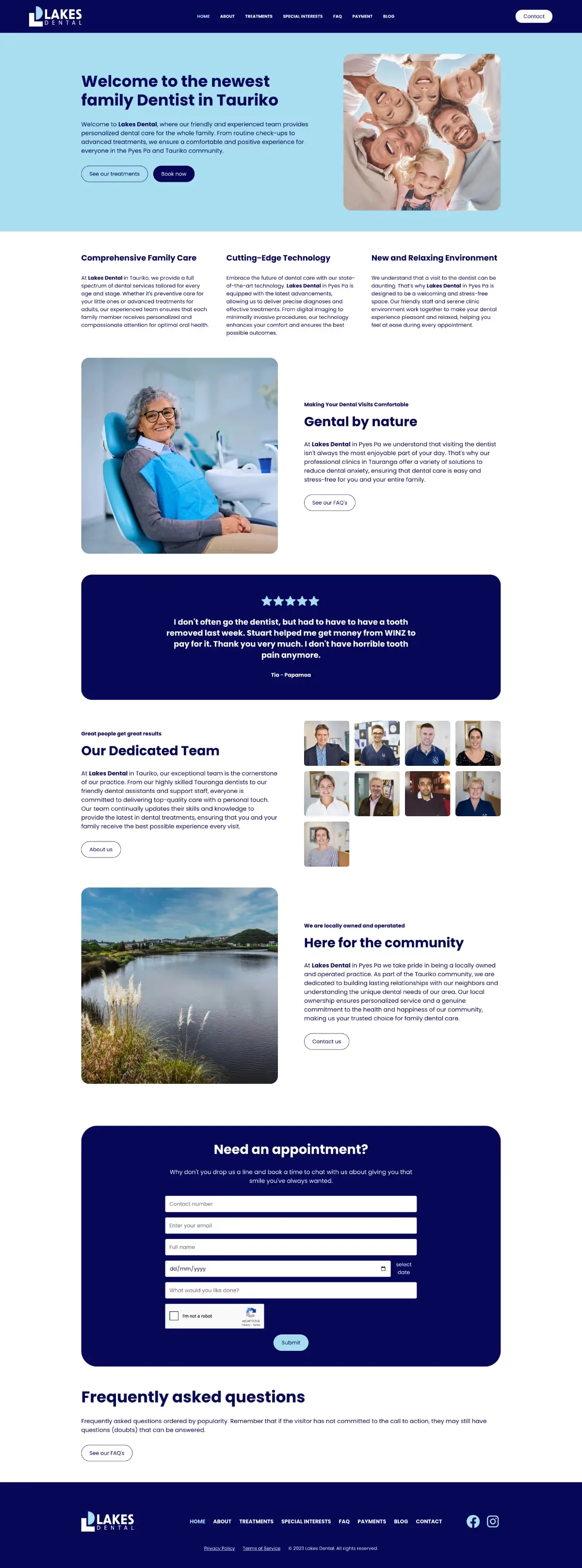Duncan Dental website.